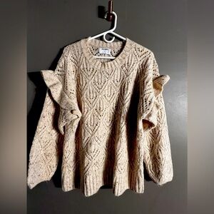 Old Navy Flutter Sleeve Sweater